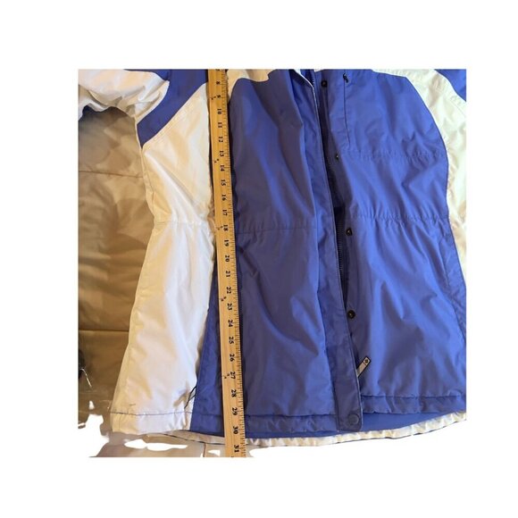 Columbia Women's Winter Jacket Size 1X Waterproof Blue & White - Picture 11 of 14